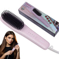 Cepillo Alisador De Cabello Hatteker HT-130 Profesional Iónico Cerámico